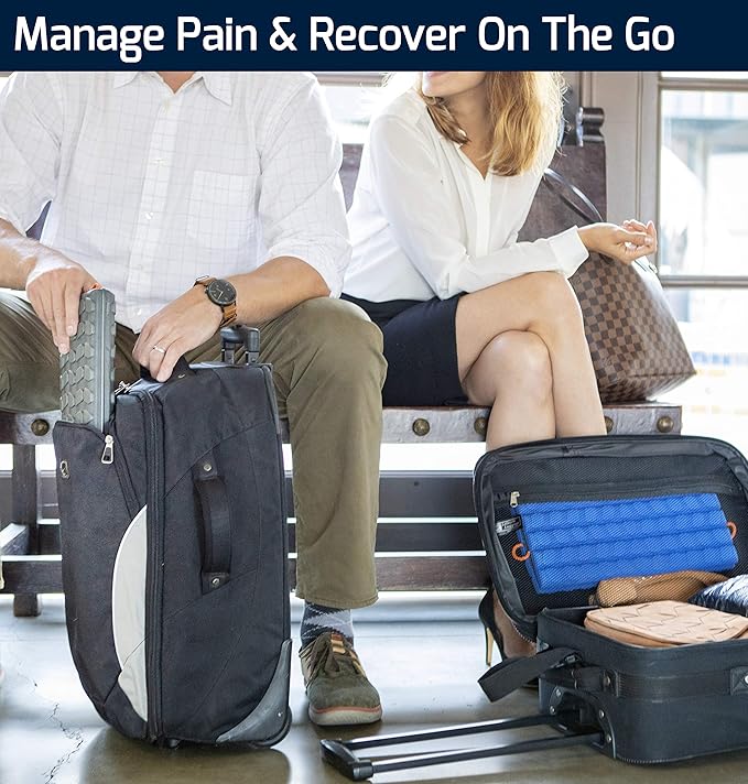 Brazyn Morph Foam Roller (Bravo-Sage): Collapsible Travel Foam Roller for Pain Relief, Workout Muscle Recovery, Back Massager, Deep Tissue Leg Massage, Back Cracker, Stretcher; Small, Portable - Bloomnest