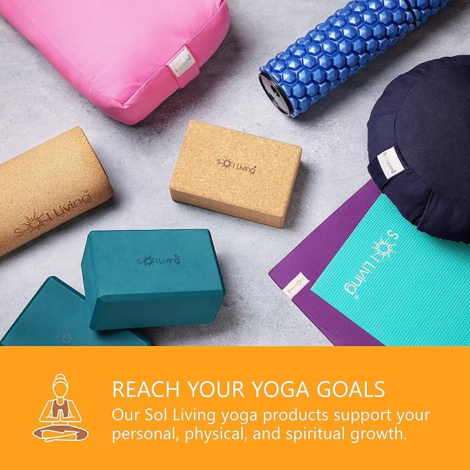 Meditation Cushion Sol Living Yoga Floor Pillow 100% Cotton Floor Cushion Removable Cover Firm Comfort Yoga Floor Cushion Seating for Adults Machine Washable Zafu Meditation Pillow Pouf Bolster Pillow