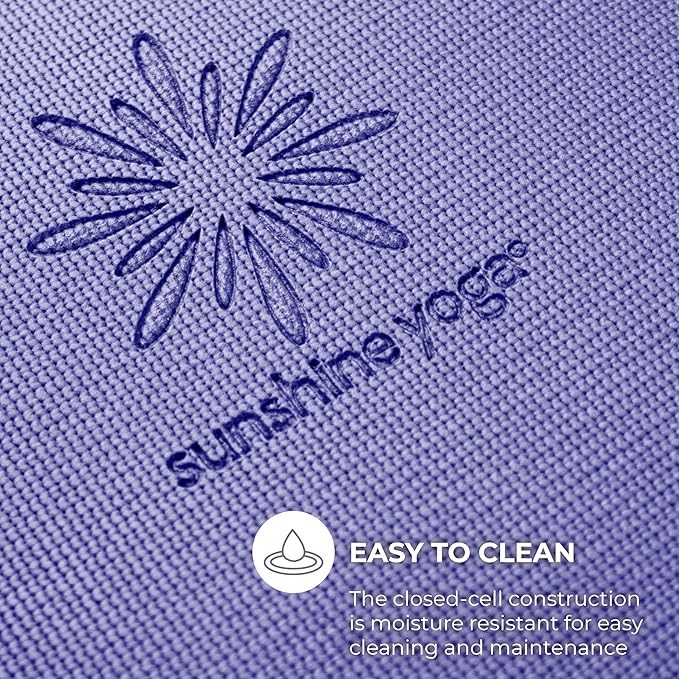 Sunshine Yoga Voyage Yoga Mat, 10 Pack, 72" x 24" Professional Studio and Gym Bulk Yoga Mats, 5mm Thick, Durable, Anti-Tear, Non Slip Fitness and Exercise Mats - Bloomnest
