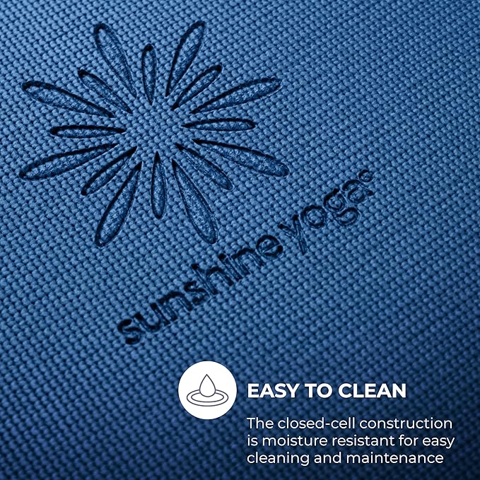 Sunshine Yoga Voyage Yoga Mat, 10 Pack, 72" x 24" Professional Studio and Gym Bulk Yoga Mats, 5mm Thick, Durable, Anti-Tear, Non Slip Fitness and Exercise Mats - Bloomnest