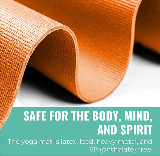 12-Pack Value Yoga Mat, 68" x 24" Non Slip Exercise Mat, 3mm Thick Gym Mat, Bulk Non Toxic Yoga Mats for Home Workout and Studios - Bloomnest