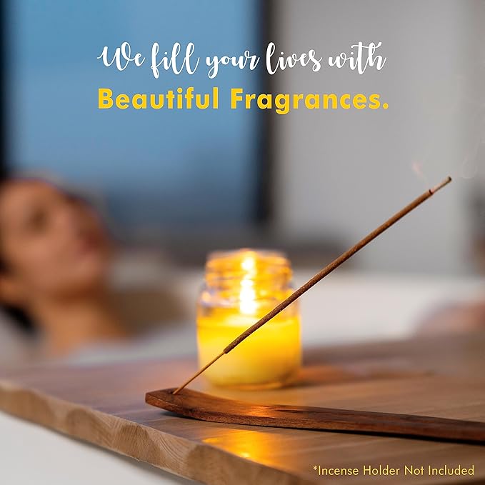 Bakoor Incense Sticks, Organic Hand Dipped Incense, Natural Herbs & Aromatic Ingredients, Contain 40 Sticks, Burn Time 45 to 60 Minutes, Spiritual Gifts, Soothing Whiffs Incense by Karma Pledge