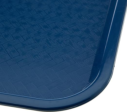 Carlisle FoodService Products CT121614 Café Standard Cafeteria / Fast Food Tray, 12" x 16", Blue - Bloomnest
