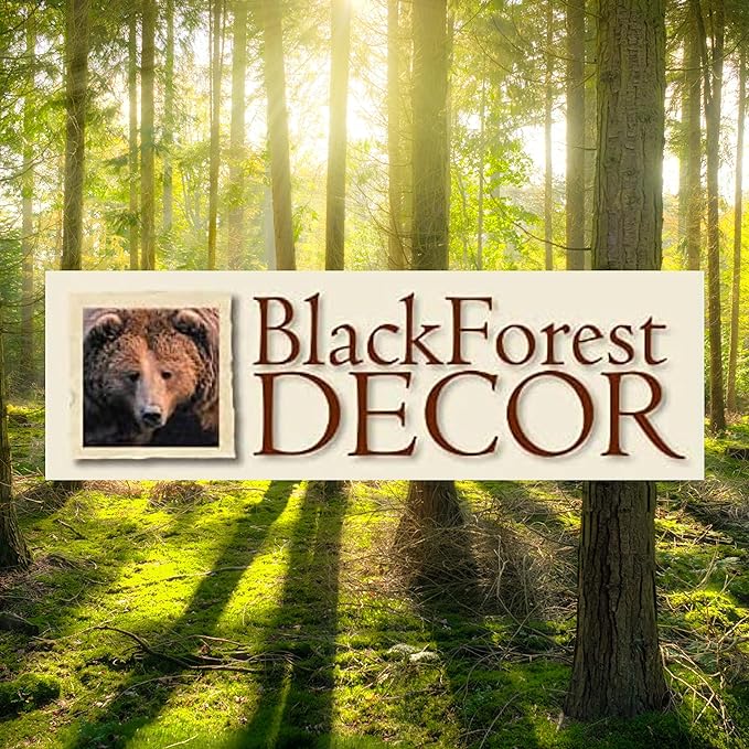 BLACK FOREST DECOR - Moose Climbing Table Lamp for Cabin, Living Room, Nightstand, Desk - Vintage Rustic Home Décor - 19.5" x 12" - Bloomnest