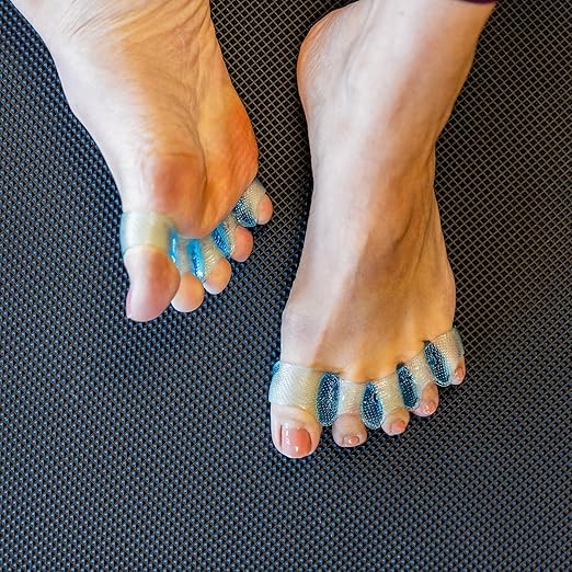 NABOSO Splay Gel Toe Stretcher, Separator - Blue (Version 1.0) - Bloomnest