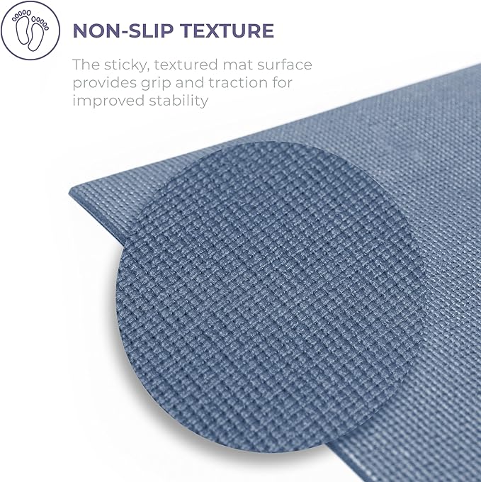 Sunshine Yoga Voyage Yoga Mat, 10 Pack, 72" x 24" Professional Studio and Gym Bulk Yoga Mats, 5mm Thick, Durable, Anti-Tear, Non Slip Fitness and Exercise Mats