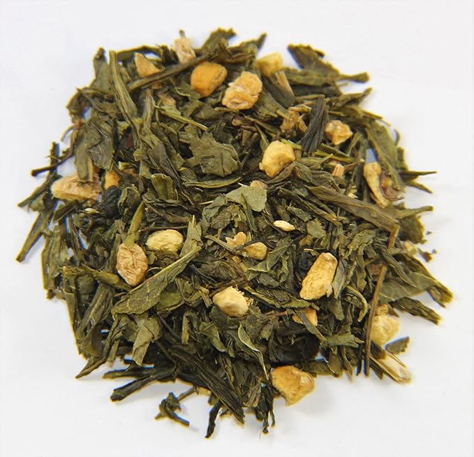 Nelson's Tea Mint Sampler Pack - 5 Flavors Variety Pack - Loose Leaf Tea Sampler - BlackberryMint, Lemon Ginger Mint, MangoMint Peach, MoroccanMint, WatermelonMint - Sample Sizes - Bloomnest