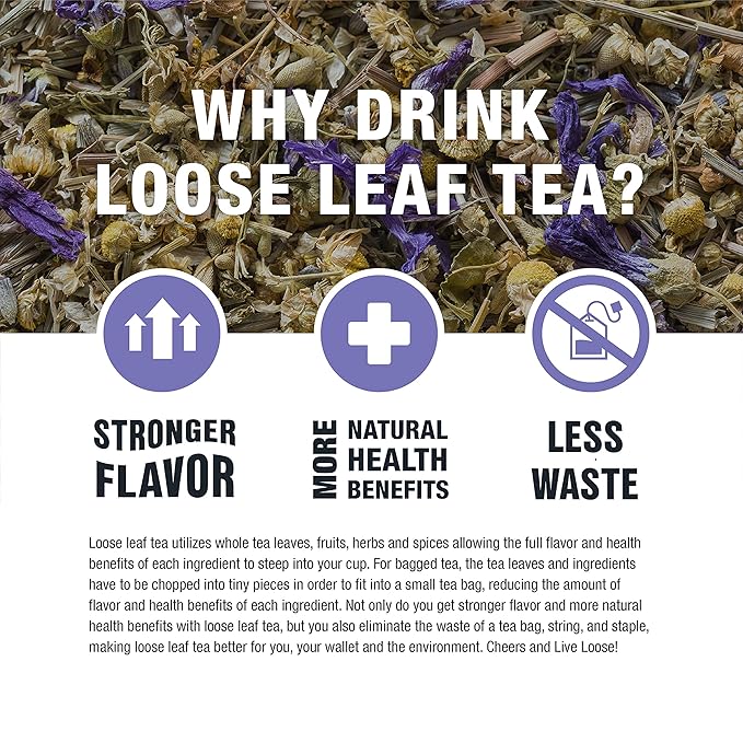 Tiesta Tea - Cocoa Mint Chill Loose Leaf Tea, Chocolate Peppermint Herbal Rooibos Blend, Non-Caffeinated, Hot or Iced, Makes Up to 200 Cups, Resealable Bulk Pouch, 12 Ounce - Bloomnest