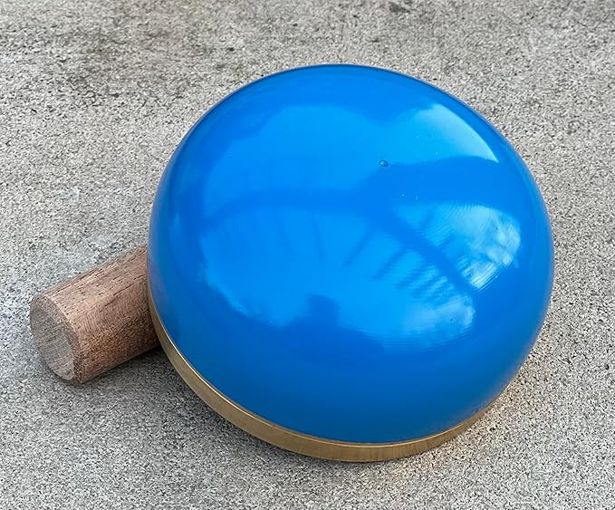 DharmaObjects Tibetan Throat Chakra Premium Palm Size Singing Bowl Gift Box Set - Bloomnest