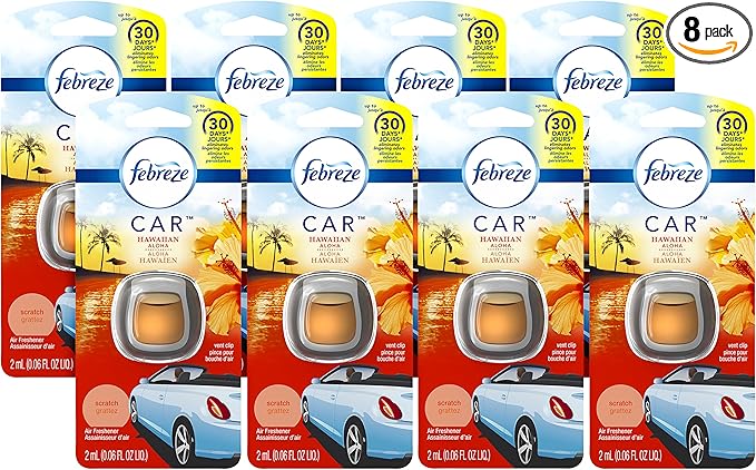 Febreze Car (8 Ct, .06 Fl Oz) - Bloomnest