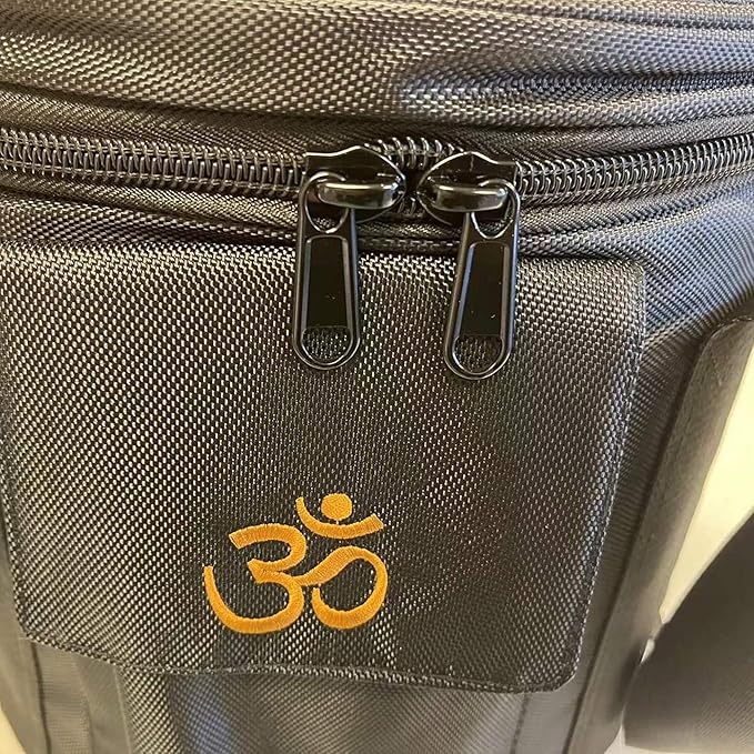 FMTY 10inch Carrying Bag for crystal singing bowl, Meditation, Yoga, Spiritual Healing… (10inch travel Carrier bag for sound healing bowl, Black) - Bloomnest