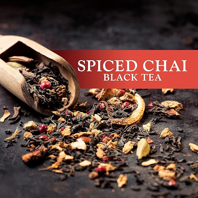 Constellation Tea Spiced Chai Black Tea Pods Compatible with K Cup Brewers Including 2.0, 40 Count - Bloomnest