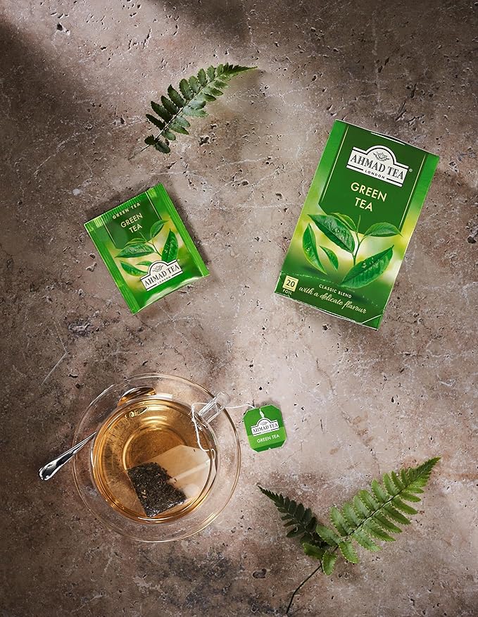 Ahmad Teas - Original Green Tea 1.4oz - 20 Tea Bags - Bloomnest