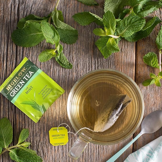 Bigelow Tea Green Tea with Mint, 20 ct - Bloomnest
