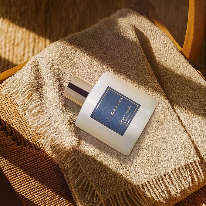 COCORRÍNA Reed Diffuser - Cashmere Vanilla 6.7 fl oz Reed Diffuser for Bedroom Bathroom Home Décor - Bloomnest