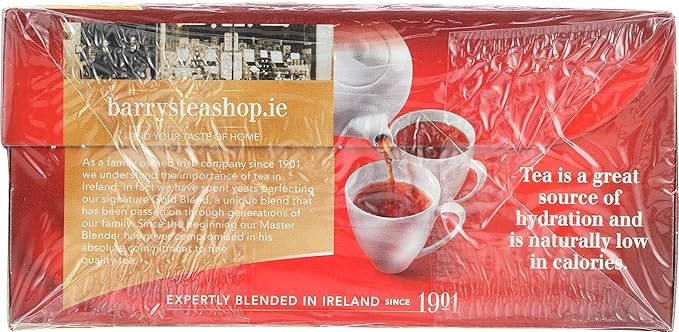Barry's Tea Gold Blend irish, 80 Count (Pack of 3) (01226422) - Bloomnest