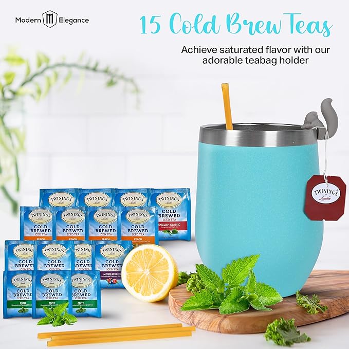 Refreshing Iced Tea Beverages - Fruit Flavored Tea in Peach, Berry, Mint, & Classic Brew - Convenient, Cool, Hydrating, and Delicious Iced Drinks, Ready-to-Enjoy, Great for Summer and Every Occasion - Bloomnest