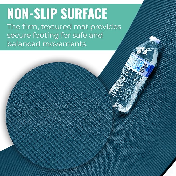 Elevate Yoga Mats, 10 Pack, 72" Long x 24" Wide, 4 mm Thick, Non-Slip and Easy to Clean Gym Mats for Schools and Studios - Bloomnest