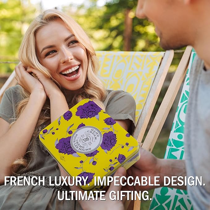 La Chatelaine Hand Cream Gift Set for Women, Mom, Sister, Travel Size, Natural Hand Cream Made in France with 20% Organic Shea Butter (Citrus Fizz, White Grapefruit, & Lavender) 3 x 1 fl. oz - Bloomnest