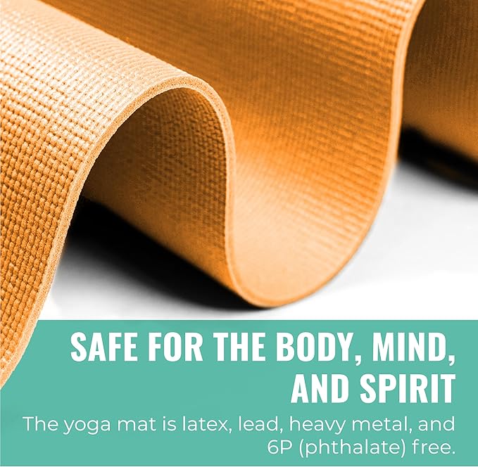 16-Pack Value Yoga Mat, 68" x 24" Non Slip Exercise Mat, 3mm Thick Gym Mat, Bulk Non Toxic Yoga Mats for Schools and Studios - Bloomnest
