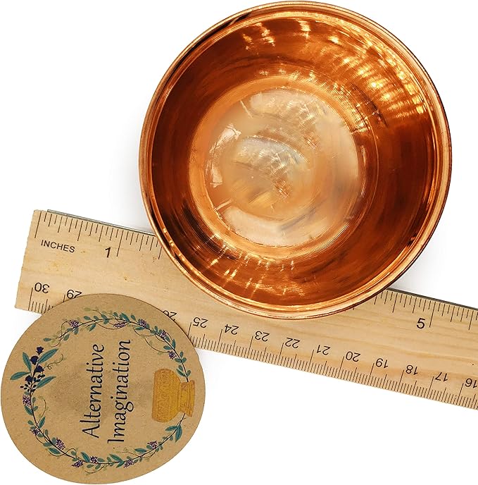 Tree of Life Copper Bowl - Offering Bowl for Altar or Ritual Use, Incense Holder and Smudge Kit, Home Decor - Holds Incense, Offerings, Healing Crystals, Water - Smudge Pot for Altar Supplies - Bloomnest