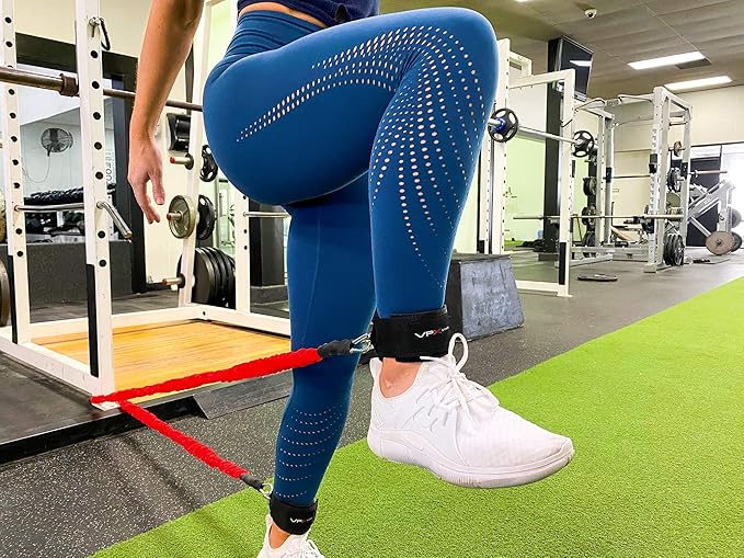 VPX Power Resistance Training System 3.0 | Total 3-Way Stacking Home, Gym, Sport Fitness | Men & Women | 220 LBs Adjustable Suspension Resistant Strength | Leg, Squat, Press, Push, Glute, Arm, LAT - Bloomnest