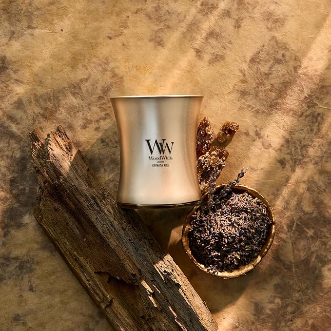 WoodWick Cypress Ore WoodWick Precious Metals Collection, 9.7 oz - Bloomnest