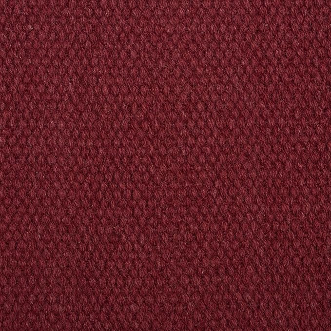 Live Well 360 Handmade Organic Cotton Yoga Mat - Non-Toxic, Chemical-free and All Natural Cloth Yoga Mat - Exercise, Workout, & Fitness Rug - Woven Material - Absorbent & Washable - 78" x 27" - Bloomnest