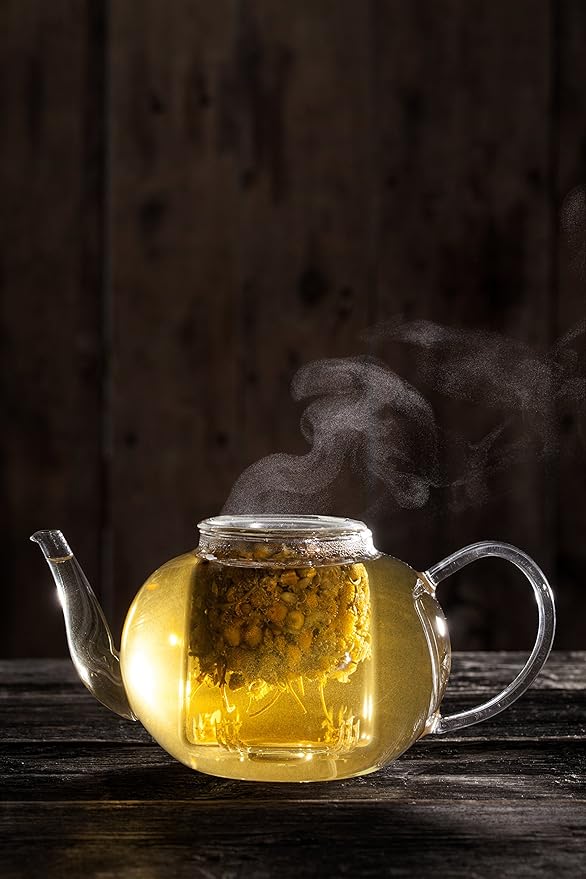Chamomile Tea 1LB (16Oz) 100% CERTIFIED Organic (USDA seal) Chamomile Flowers Herbal Tea (Matricaria Chamomilla) in 1 lb Bulk BPA-free Resealable Bags from U.S. Wellness - Bloomnest