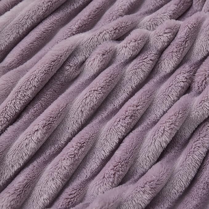 Bedsure GentleSoft Light Purple Full Blanket for Bed - Cozy Soft Blankets for Women, Cute Large Throws for Girls, 84x90 Inches - Bloomnest