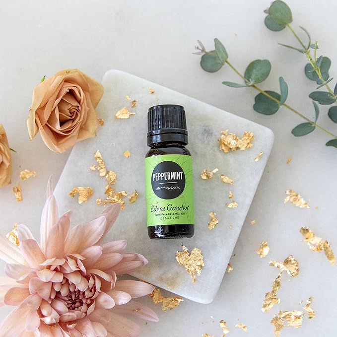 Edens Garden Peppermint Essential Oil- 100% Pure Premium Grade, Undiluted, Natural, Therapeutic, Aromatherapy, The Best for Diffuser, Candle, Laundry, Hair 30 ml (1 fl oz) EdensGarden