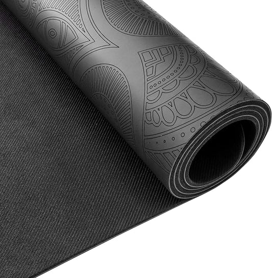 Clever Yoga Liquid Balance Thick Yoga Mat - Pro Exercise Yoga Mat with Non-Slip Surface for Home Gym, Earth-Friendly & Recyclable Pilates and Workout Pad Women & Men, 4.5 mm - Bloomnest