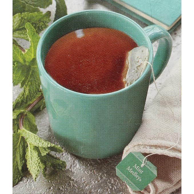Bigelow Tea Mint Medley Herbal Tea, Caffeine Free Mint Tea with Spearmint and Peppermint, 20 Count Box (Pack of 6), 120 Total Tea Bags - Bloomnest