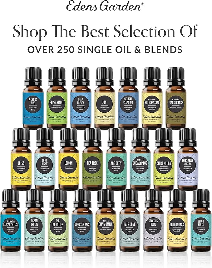 Edens Garden Lavender Essential Oils 3 Set – 100% Pure Therapeutic Grade, Aromatherapy Floral Scents For Relaxation, Skin, Candle Making & Diffusers – Natural, Vegan & Fragrance Oil Free, 10 ml/3 Pack - Bloomnest