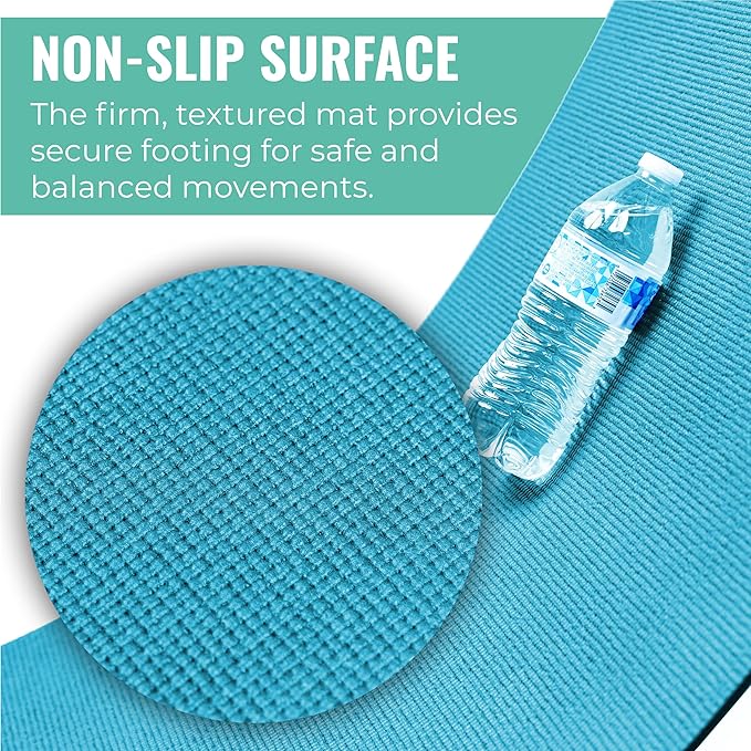 12-Pack Value Yoga Mat, 68" x 24" Non Slip Exercise Mat, 3mm Thick Gym Mat, Bulk Non Toxic Yoga Mats for Home Workout and Studios - Bloomnest
