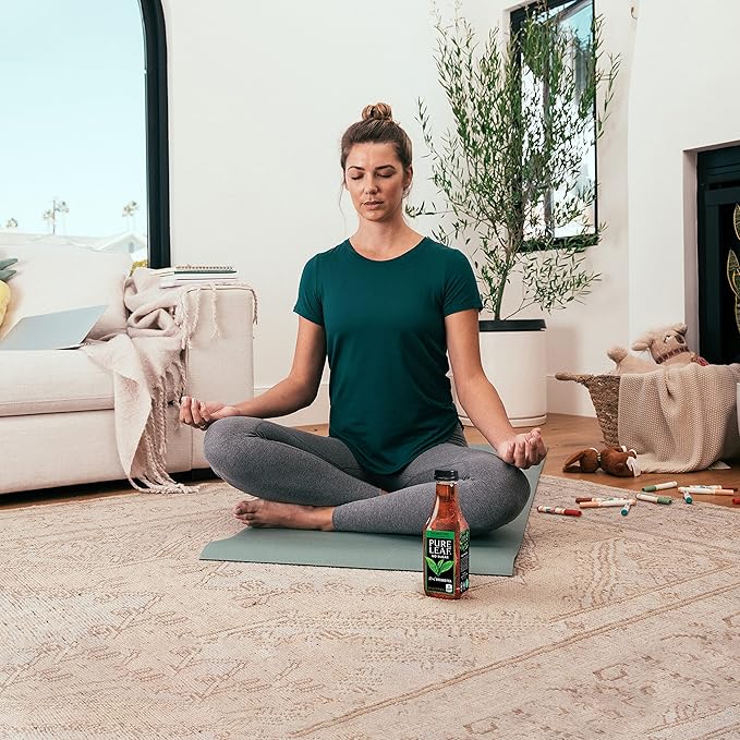 Pure Leaf Iced Tea, Unsweetened 3 Flavor Variety Pack, Zero Sugar & Zero Calories, 18.5 Fl Oz Bottles (Pack of 12) - Bloomnest