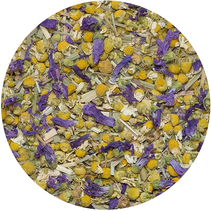 Tiesta Tea - Lavender Chamomile Herbal Tea, Loose Leaf, Calming Blend with Chamomile, Lavender, Lemongrass, Caffeine-Free Herbal, Great for Hot or Iced Brews, Refillable Tin, 50 Cups, 2 Ounce - Bloomnest