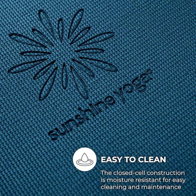 Sunshine Yoga Voyage Yoga Mat, 10 Pack, 72" x 24" Professional Studio and Gym Bulk Yoga Mats, 5mm Thick, Durable, Anti-Tear, Non Slip Fitness and Exercise Mats - Bloomnest