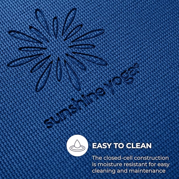 Sunshine Yoga Voyage Yoga Mat, 10 Pack, 72" x 24" Professional Studio and Gym Bulk Yoga Mats, 5mm Thick, Durable, Anti-Tear, Non Slip Fitness and Exercise Mats - Bloomnest
