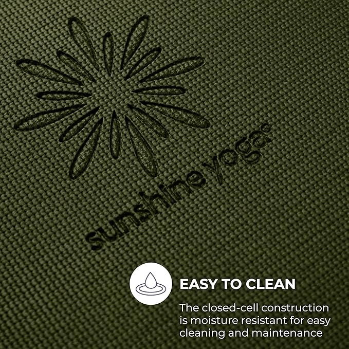 Sunshine Yoga Voyage Yoga Mat, 10 Pack, 72" x 24" Professional Studio and Gym Bulk Yoga Mats, 5mm Thick, Durable, Anti-Tear, Non Slip Fitness and Exercise Mats - Bloomnest