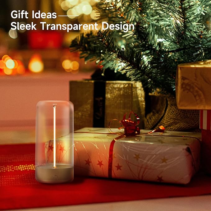 AUGE LIGHT Mini Minimalist Table Lamp Cordless Desk Lamp Rechargeable Modern Night Lights Portable Nightstand Lamps Unique Ambient Light Mood Lighting for Bedroom, Beside, Nursery Desk Decor (Golden) - Bloomnest