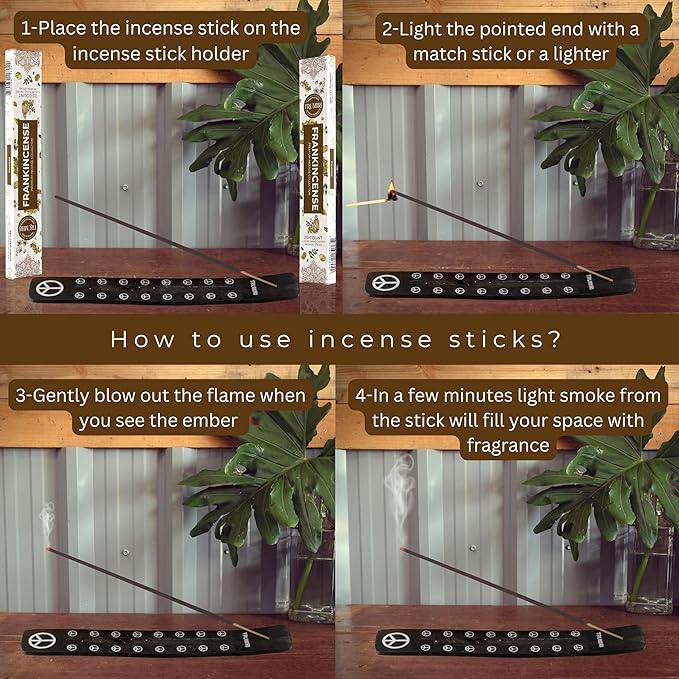 TRUMIRI Trumiri Incense Sticks - Total 40 Frankincense Scented Insence-Sticks - Dual Pack of 20 Insenses - Insents - Incents - Inscense - Incence - Incienso - All Natural Incense Sticks TRUMIRI