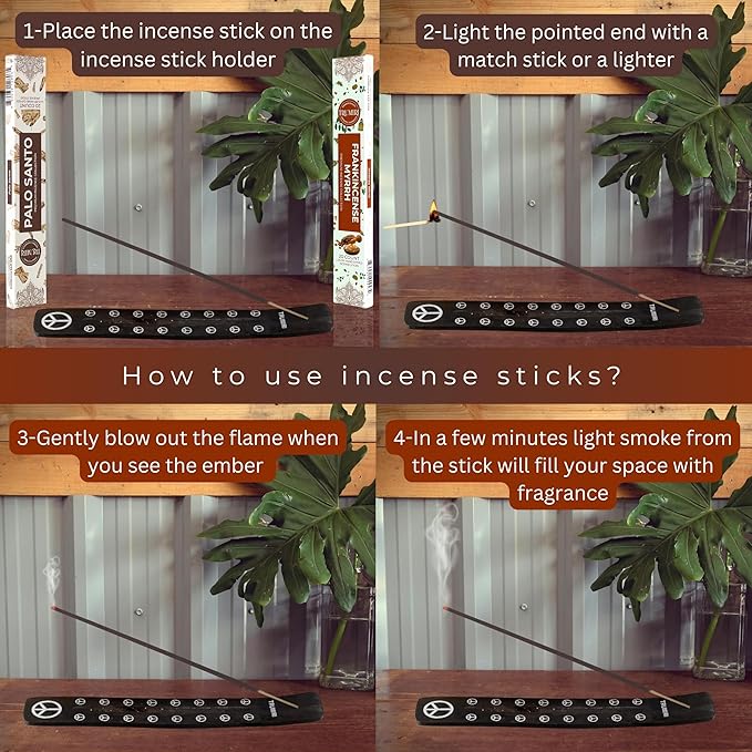 Trumiri Incense Sticks - Combo Pack of 40 Insence-Sticks - 20 Palo Santo + 20 Frankincense Myrrh - Insenses - Insents - Incents - Inscense - Incence - Incienso - All Natural Incense Sticks TRUMIRI