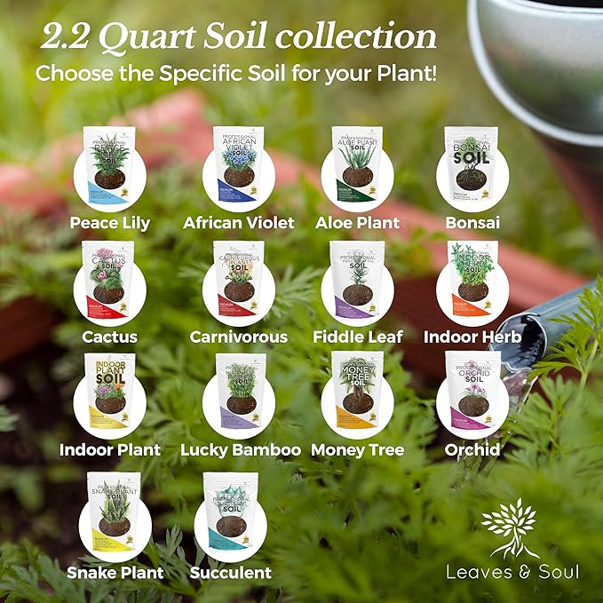 Large Bag Orchid Soil Premium All Purpose Blend | Ready to Use for Orchids, Bromeliads, Epiphytic Plants | Lava, Calcined Clay and Pinebark | Extra Large 8.2 Quarts | Made in USA - Bloomnest