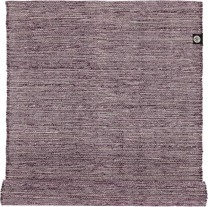 Manduka Shala Yoga Rug 71" - Outdoor Yoga & Meditation | Foldable & Machine Washable | Natural Cotton | Handmade | 71 x 26 inches | Indugle - Bloomnest