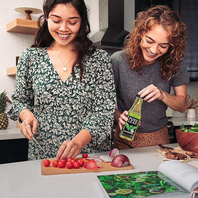 Pure Leaf Iced Tea, Unsweetened 3 Flavor Variety Pack, Zero Sugar & Zero Calories, 18.5 Fl Oz Bottles (Pack of 12) - Bloomnest