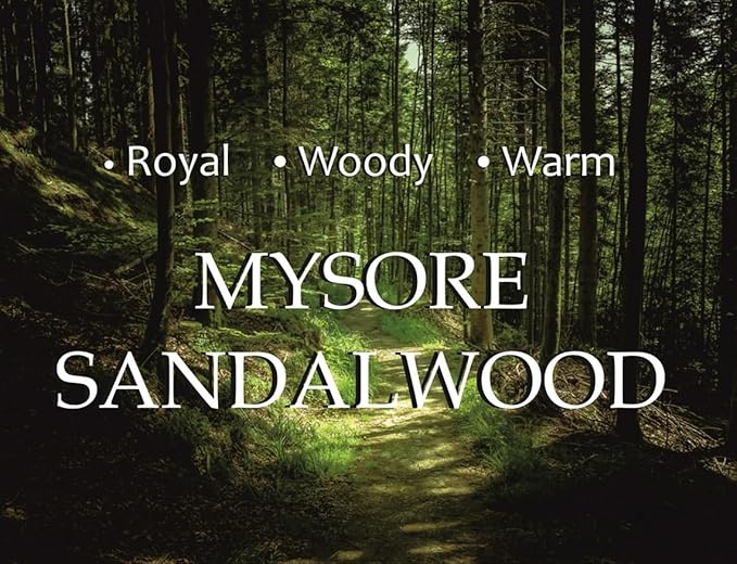 Reed Diffuser | Sandalwood | Made with Sandalwood Essential Oil | Luxurious Reed Diffuser | Handpoured in India | 3.38 fl oz | Includes Fibre Reed Sticks URBANGANGES