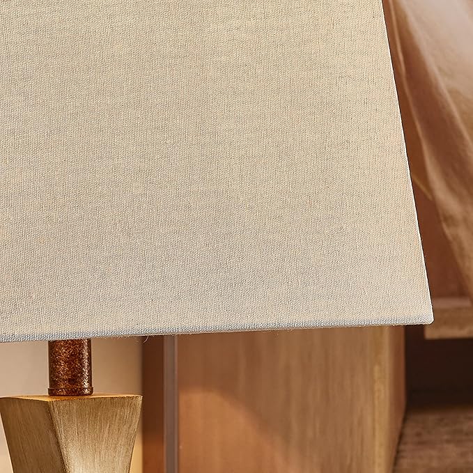 KAWOTI 27" Distressed Painted Table Lamp Set (Set of 2) - Bloomnest