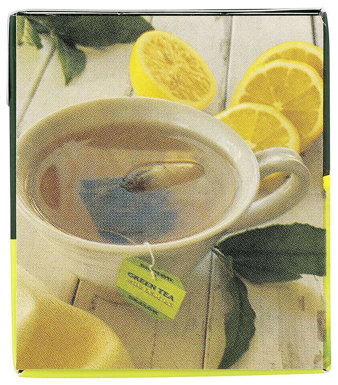 BigelowTea Green Tea With Lemon (Caffeinated), 20 Count - Bloomnest