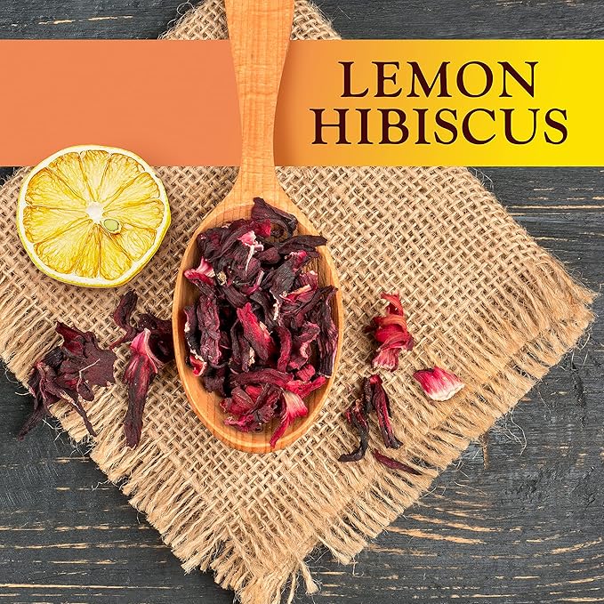 Constellation Tea Lemon Hibiscus Tea Pods Compatible with K Cup Brewers Including 2.0, (Lemon Burst) 40 Count - Bloomnest
